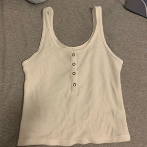White crop top